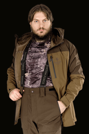 Костюм демисезонный мужской STINGER, L.Brown 21/D.Brown 22 (ЧЗ)
