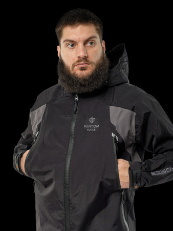 Костюм демисезонный мужской STORM, Black\Grey (ЧЗ)