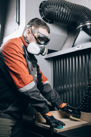9500 Полумаска фильтрующая с интегрированными очками Jeta Safety Air Optics